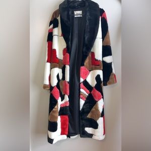 STAND STUDIO faux fur coat